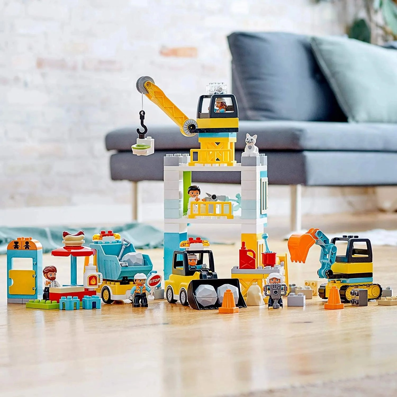 LEGO DUPLO 10933 Tower Crane & Construction