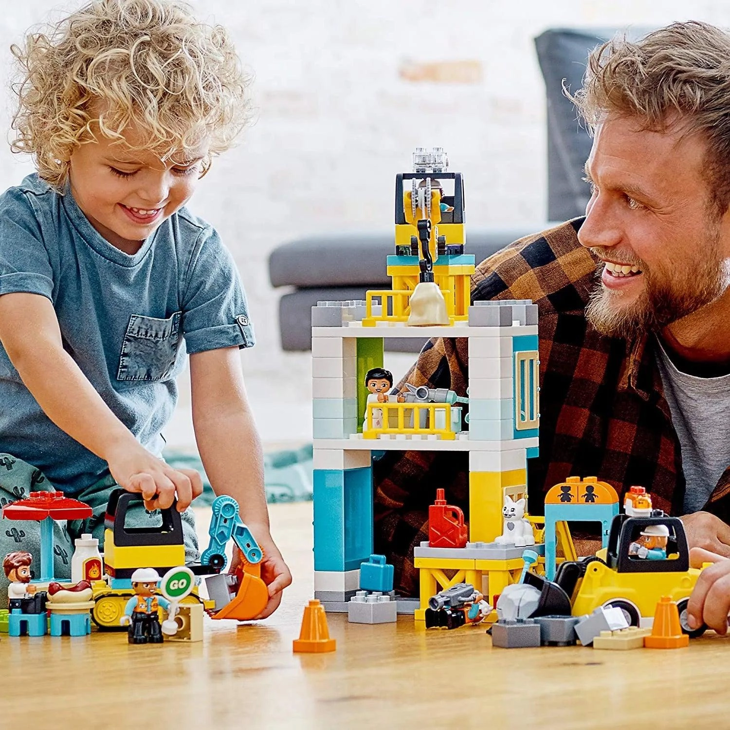 LEGO DUPLO 10933 Tower Crane & Construction