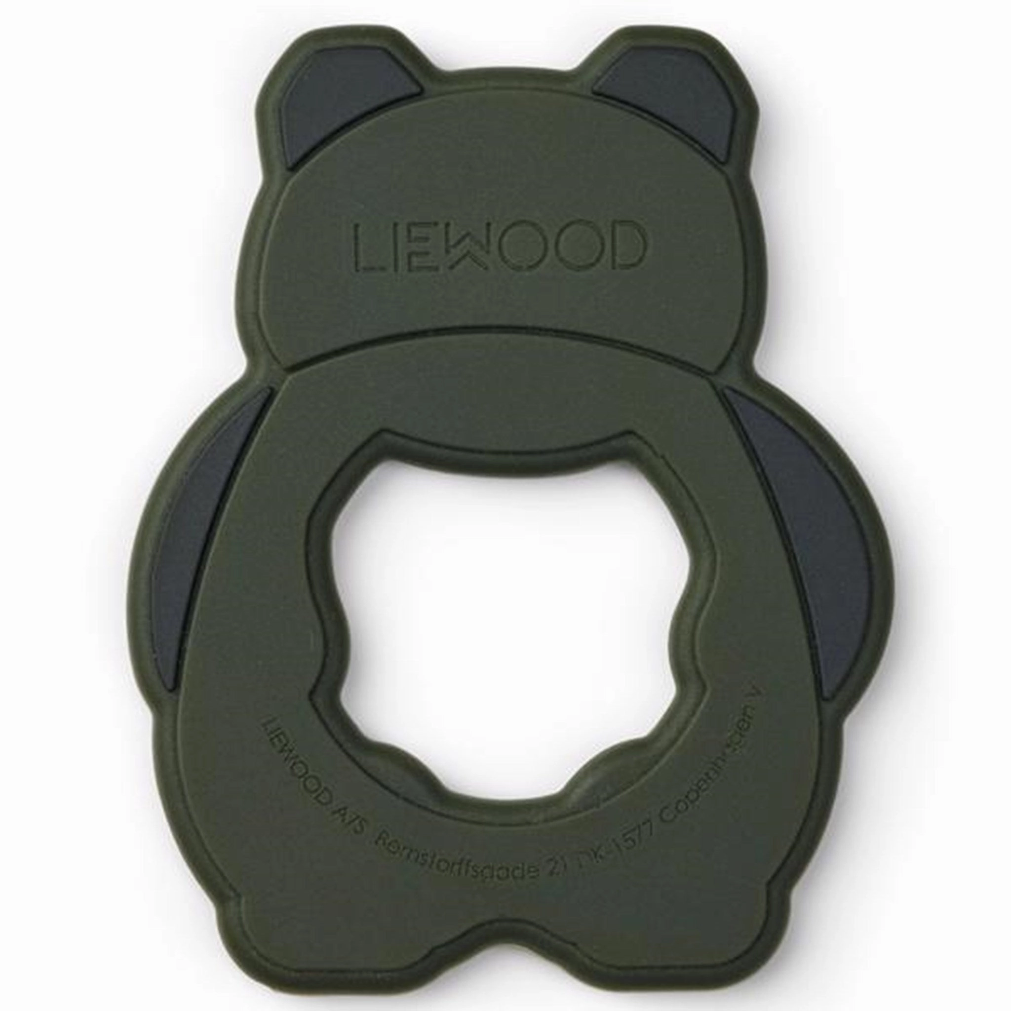 Liewood Gerda Teether Panda Hunter Green