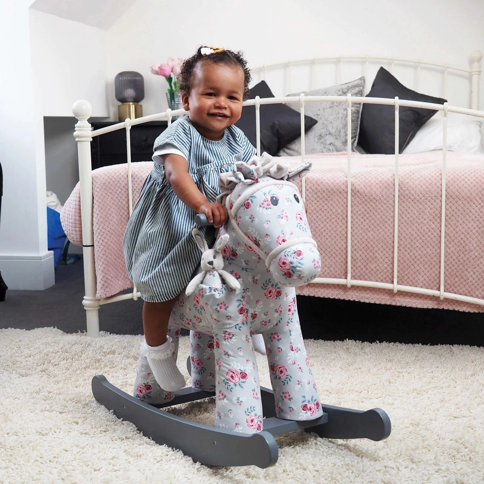 Little Bird Told Me Lily & Rose Rocking Horse