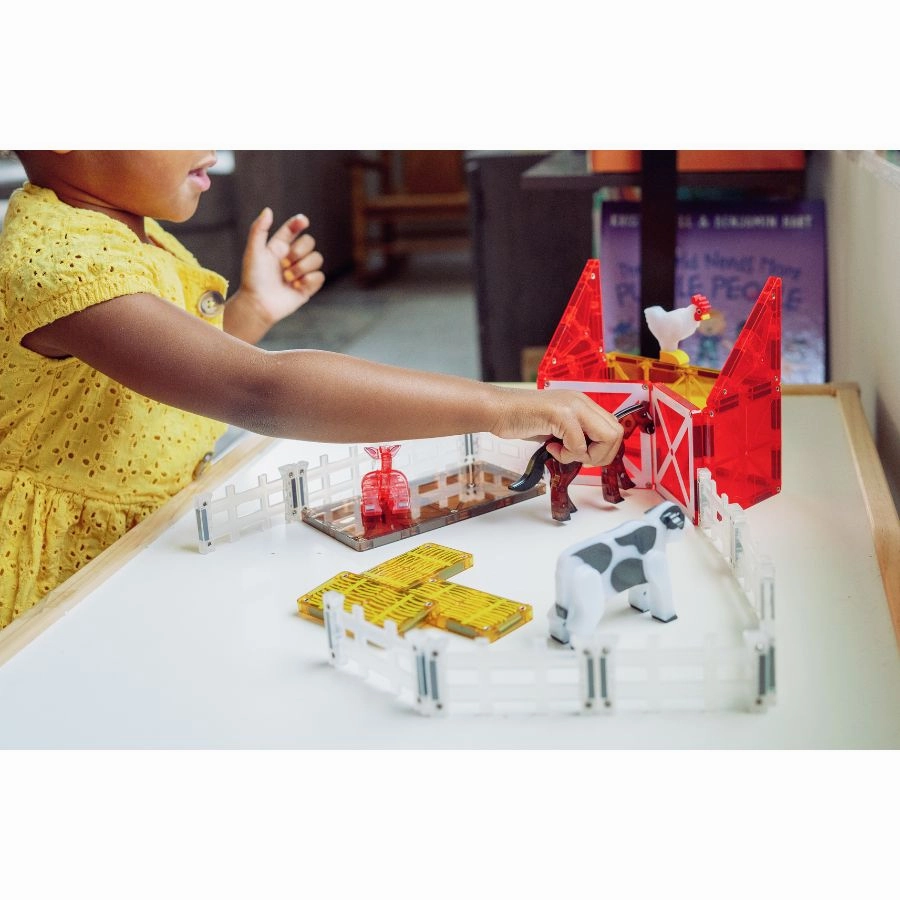 Magna-Tiles - Farm Animals 25-Piece Set Magnetic Tiles