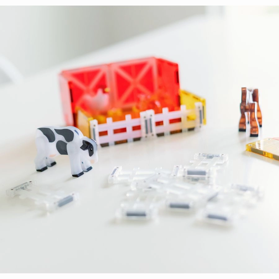 Magna-Tiles - Farm Animals 25-Piece Set Magnetic Tiles