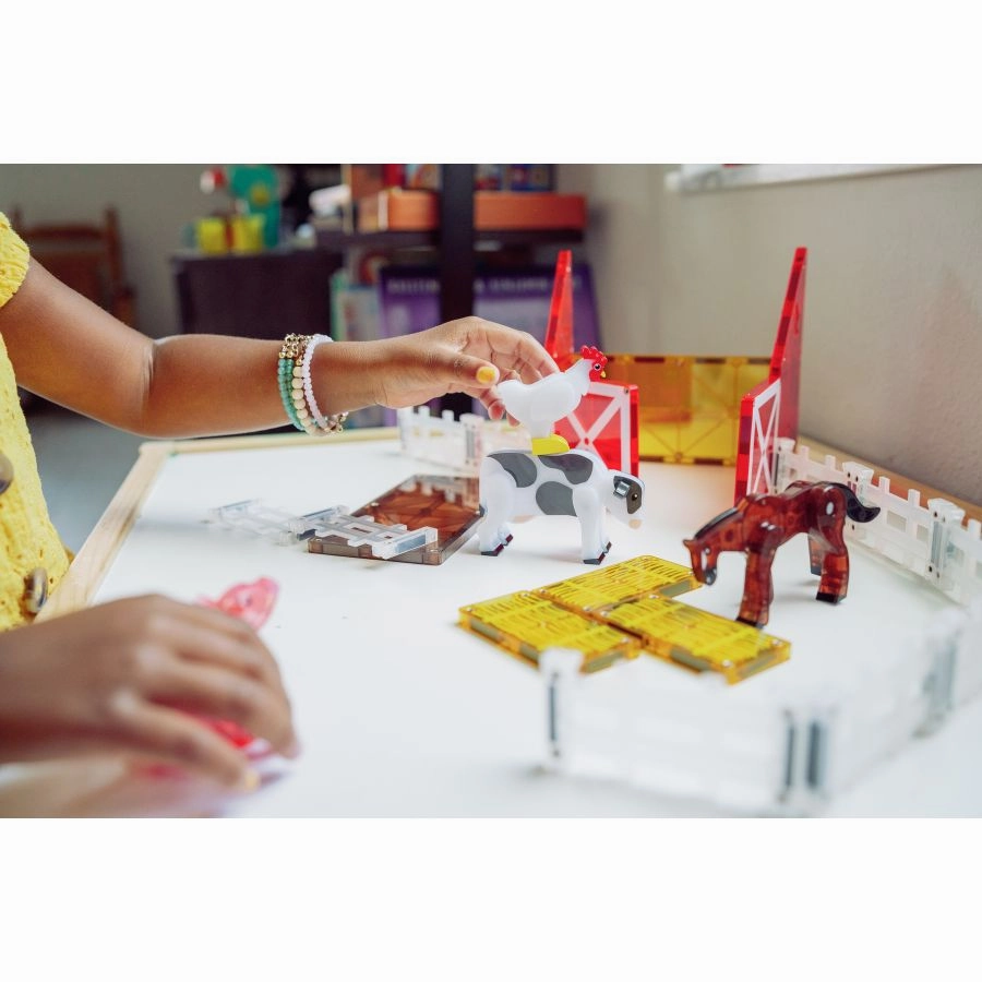 Magna-Tiles - Farm Animals 25-Piece Set Magnetic Tiles