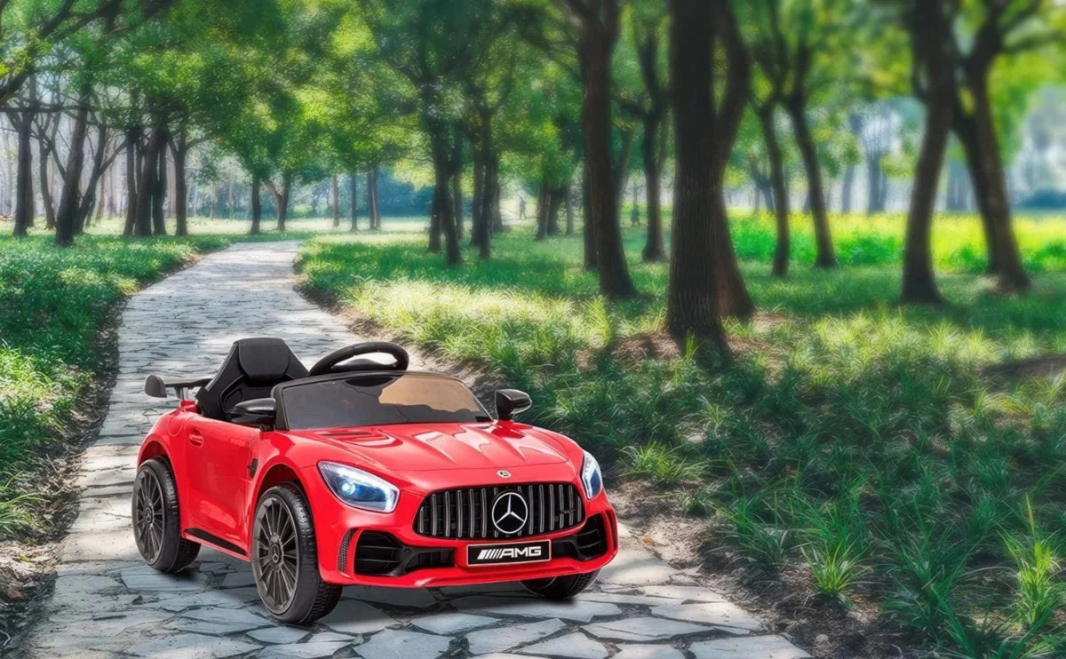 Mercedes-Benz AMG GTR 6V Battery Ride-on Car - Red
