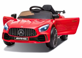Mercedes-Benz AMG GTR 6V Battery Ride-on Car - Red