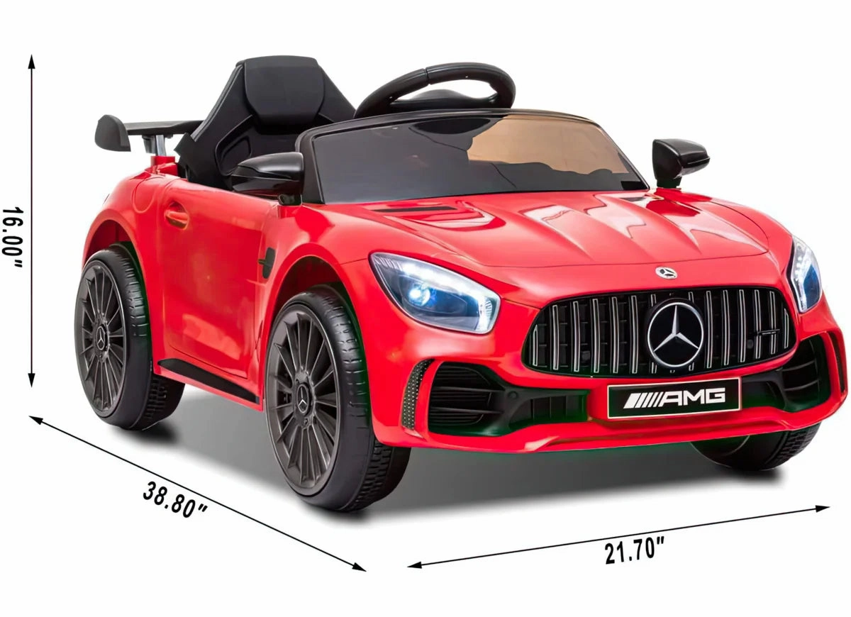 Mercedes-Benz AMG GTR 6V Battery Ride-on Car - Red