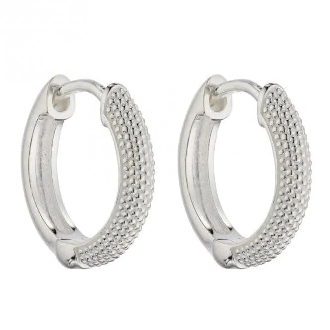 Boucles d'oreilles à texture de micro-perles E5997 Beginnings Jewellery