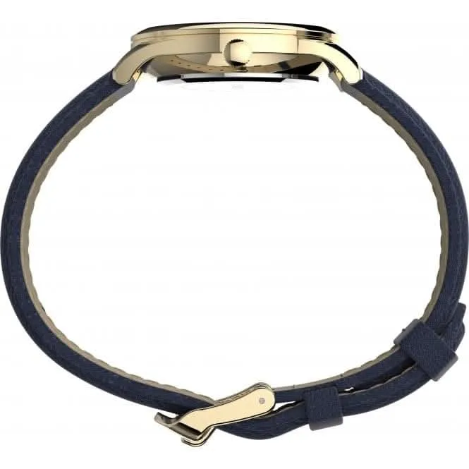 Montre à bracelet en cuir Easy Reader moderne TW2V36200