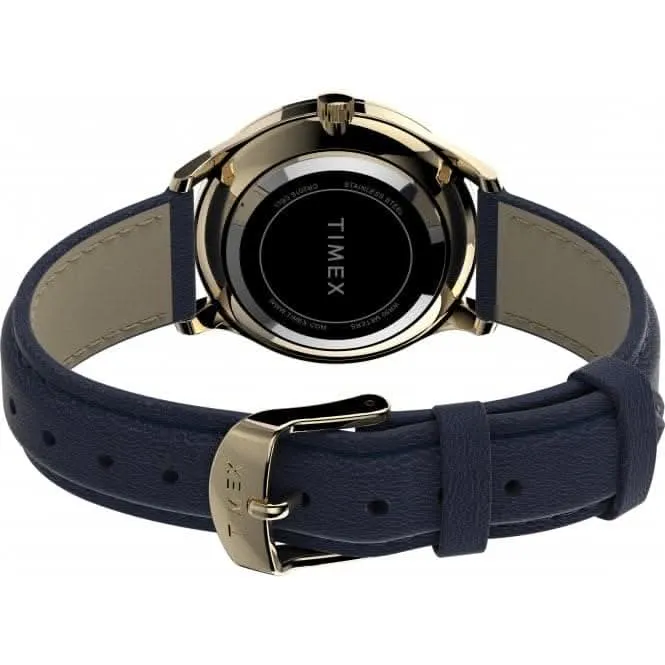 Montre à bracelet en cuir Easy Reader moderne TW2V36200