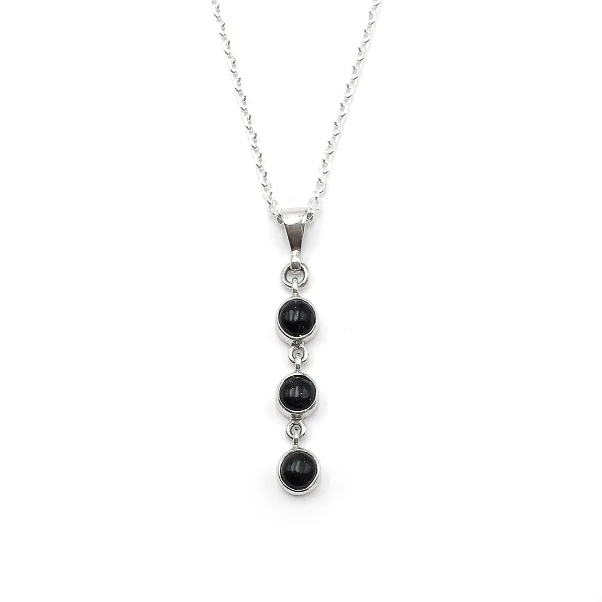 Pendentif Nick Von K Jewellery Black Pounamu 3 Muses