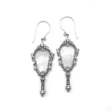 Nick Von K Bijoux Nick Von K - Boucles d'oreilles Miroir à main antique