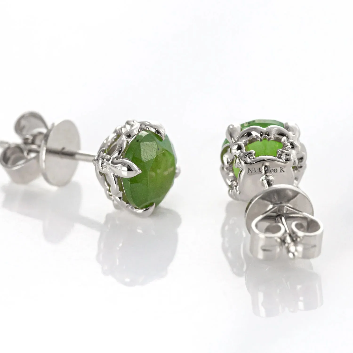 Nick Von K Bijoux Nick Von K - Boucles d'oreilles à clous Baby Dewdrop avec Pounamu