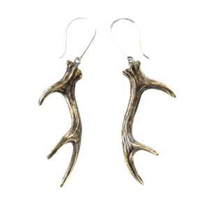 Nick Von K Bijoux Nick Von K - Boucles d'oreilles en laiton en forme de cerf