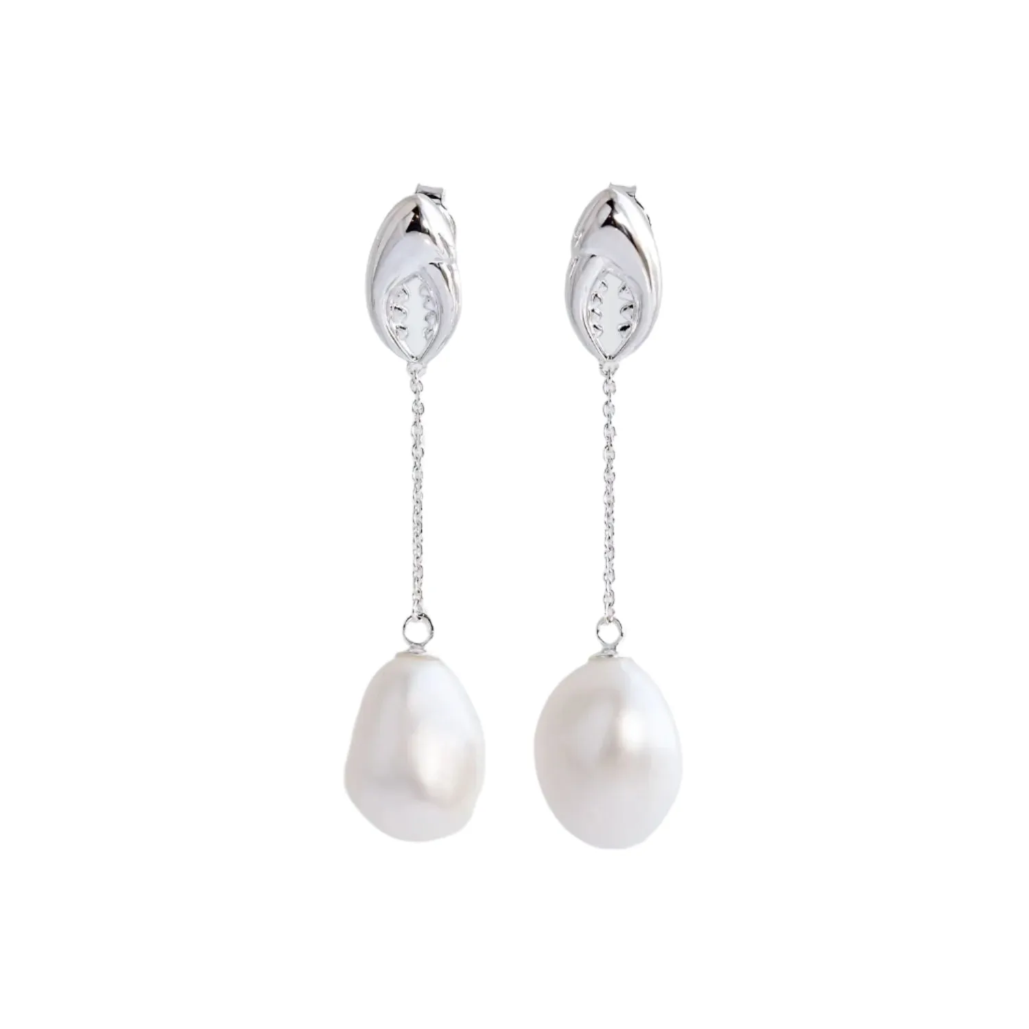 Nick Von K Bijoux Nick Von K - Boucles d'oreilles perle en forme de pince de crabe