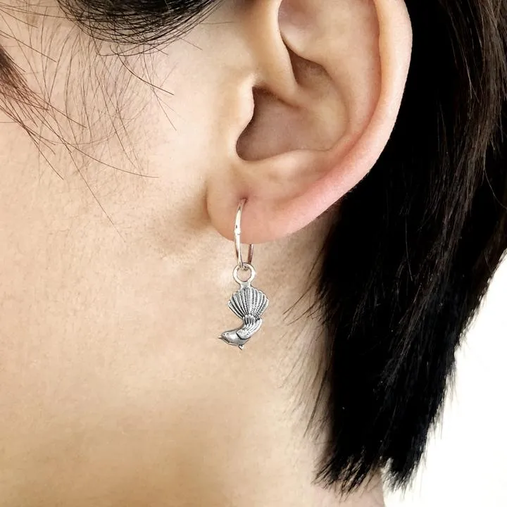 Nick Von K Bijoux Nick Von K - Boucles d'oreilles Fantails sur dormeuses