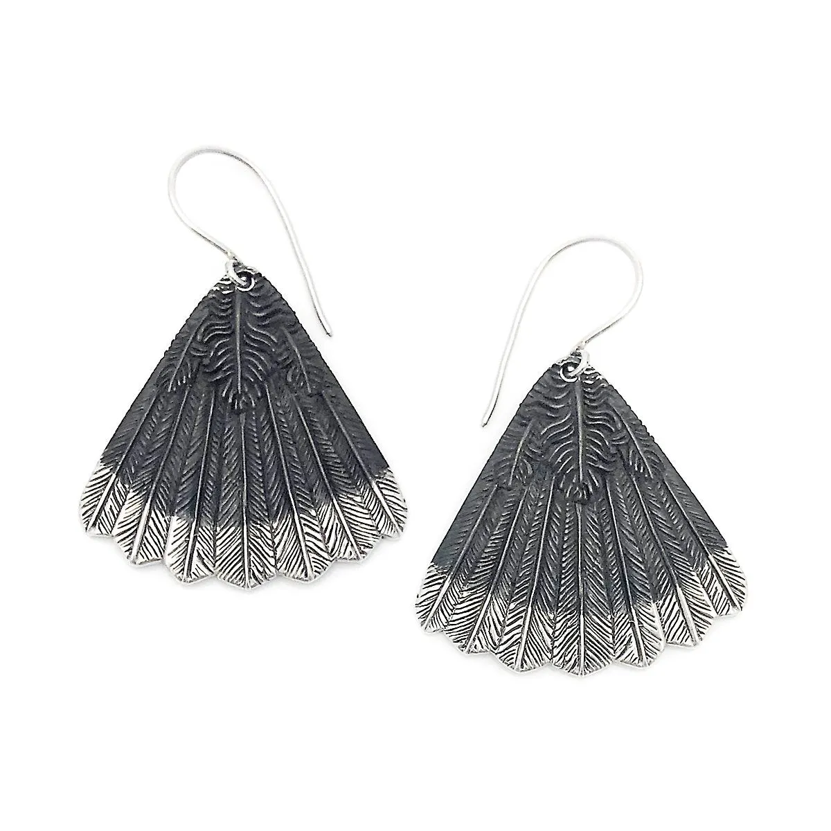 Nick Von K Bijoux Nick Von K - Boucles d'oreilles Éventail Huia