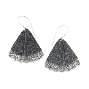 Nick Von K Bijoux Nick Von K - Boucles d'oreilles Éventail Huia