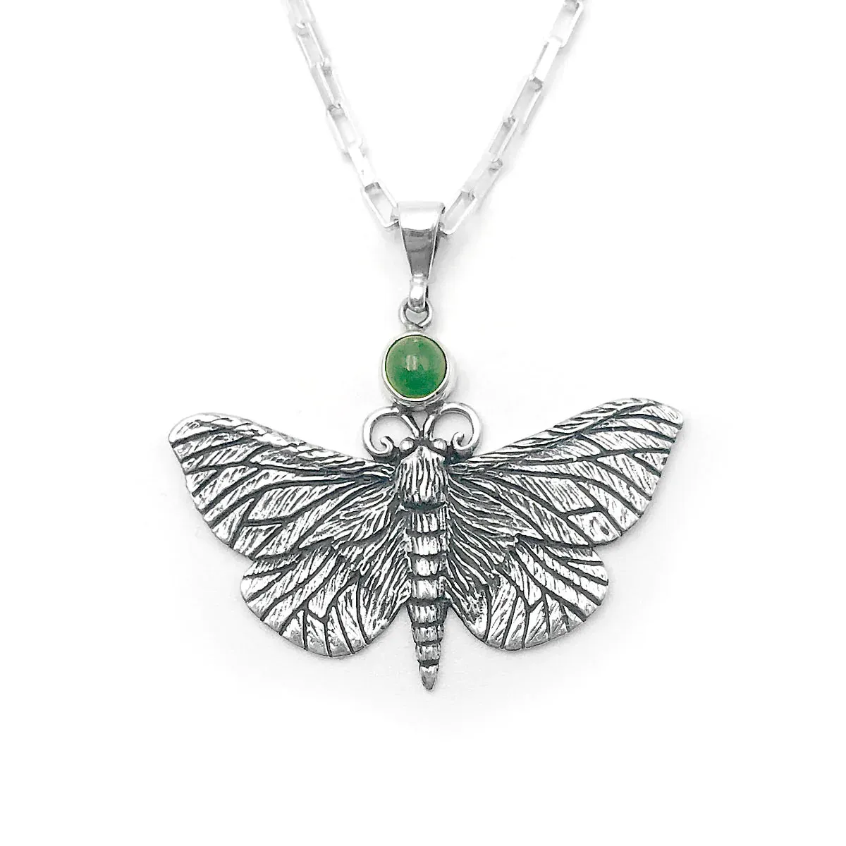Nick Von K Bijoux Nick Von K - Pendentif Pounamu Puriri Moth de Taille Moyenne