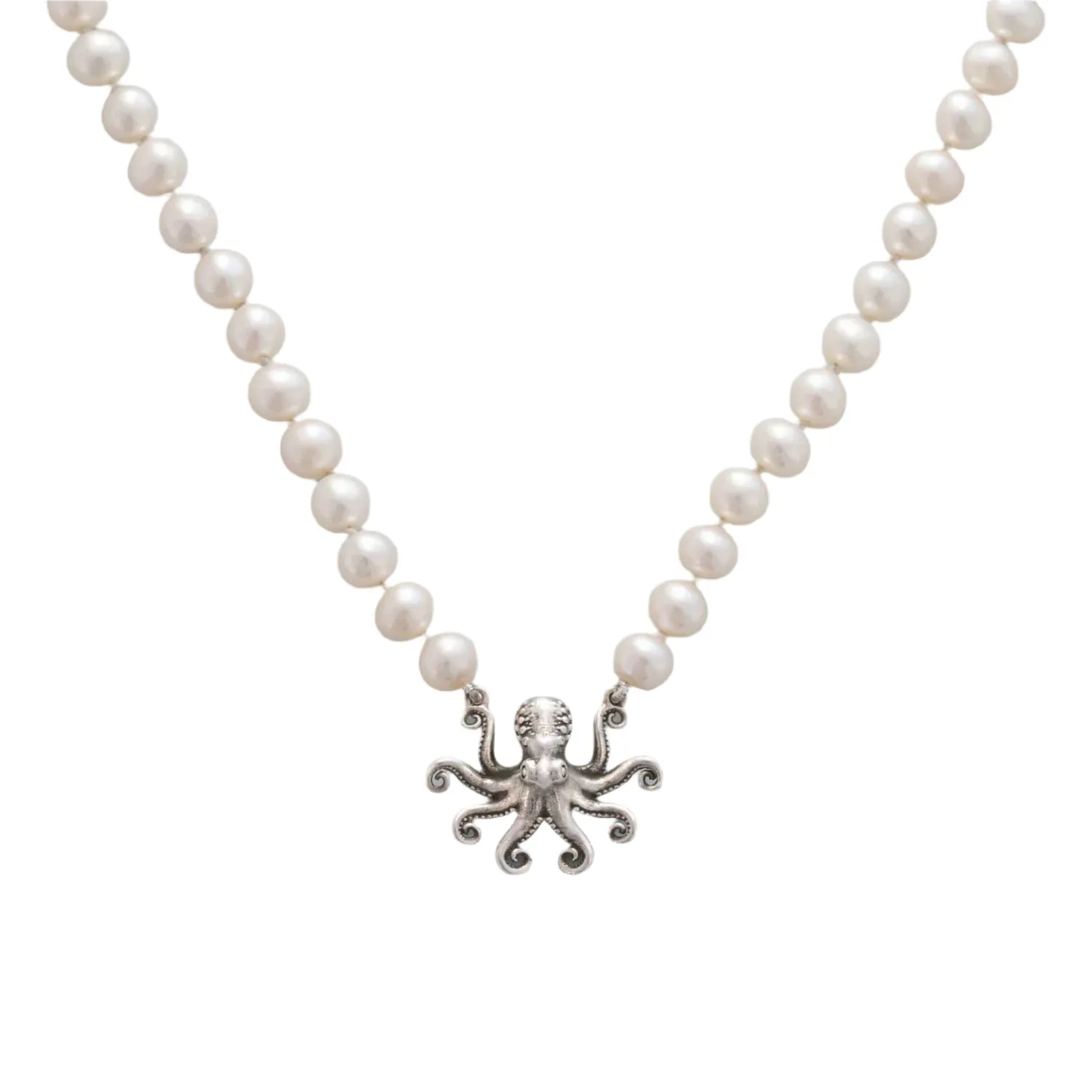 Nick Von K Bijoux Nick Von K - Collier Perle Mini Kraken Pieuvre