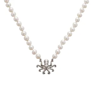 Nick Von K Bijoux Nick Von K - Collier Perle Mini Kraken Pieuvre