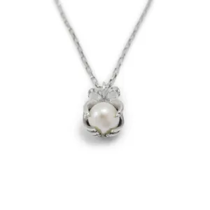 Nick Von K Bijoux Nick Von K - Pendentif Boule de Cristal Perle