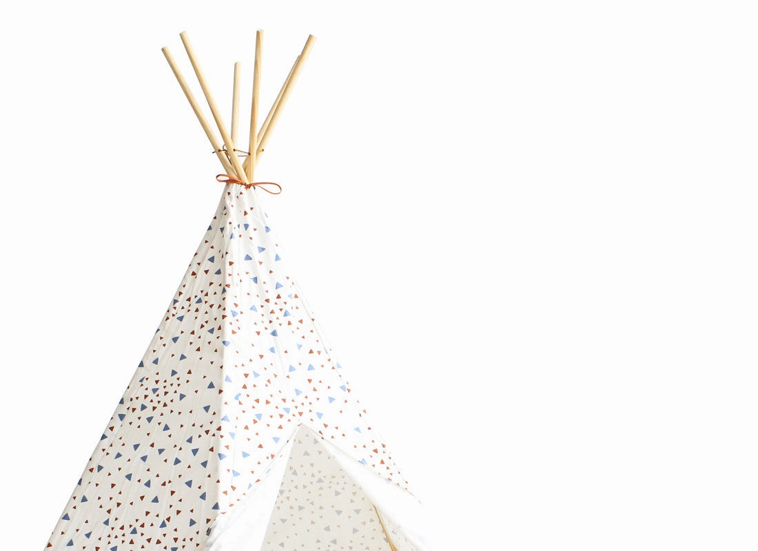 Nobodinoz Arizona Teepee Blue Terracotta Sparks