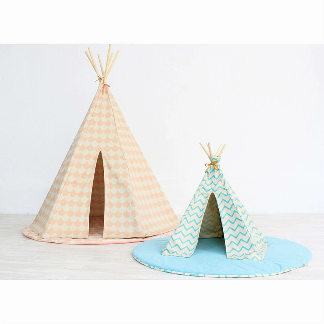 Nobodinoz Arizona Teepee Mini Black Scales