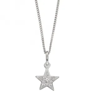 Pendentif Étoile Pavé avec Zirconium P4974C Bijoux Beginnings
