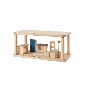 PlanSpace Modular Wooden Dollhouse -  Kitchen And Dining Room