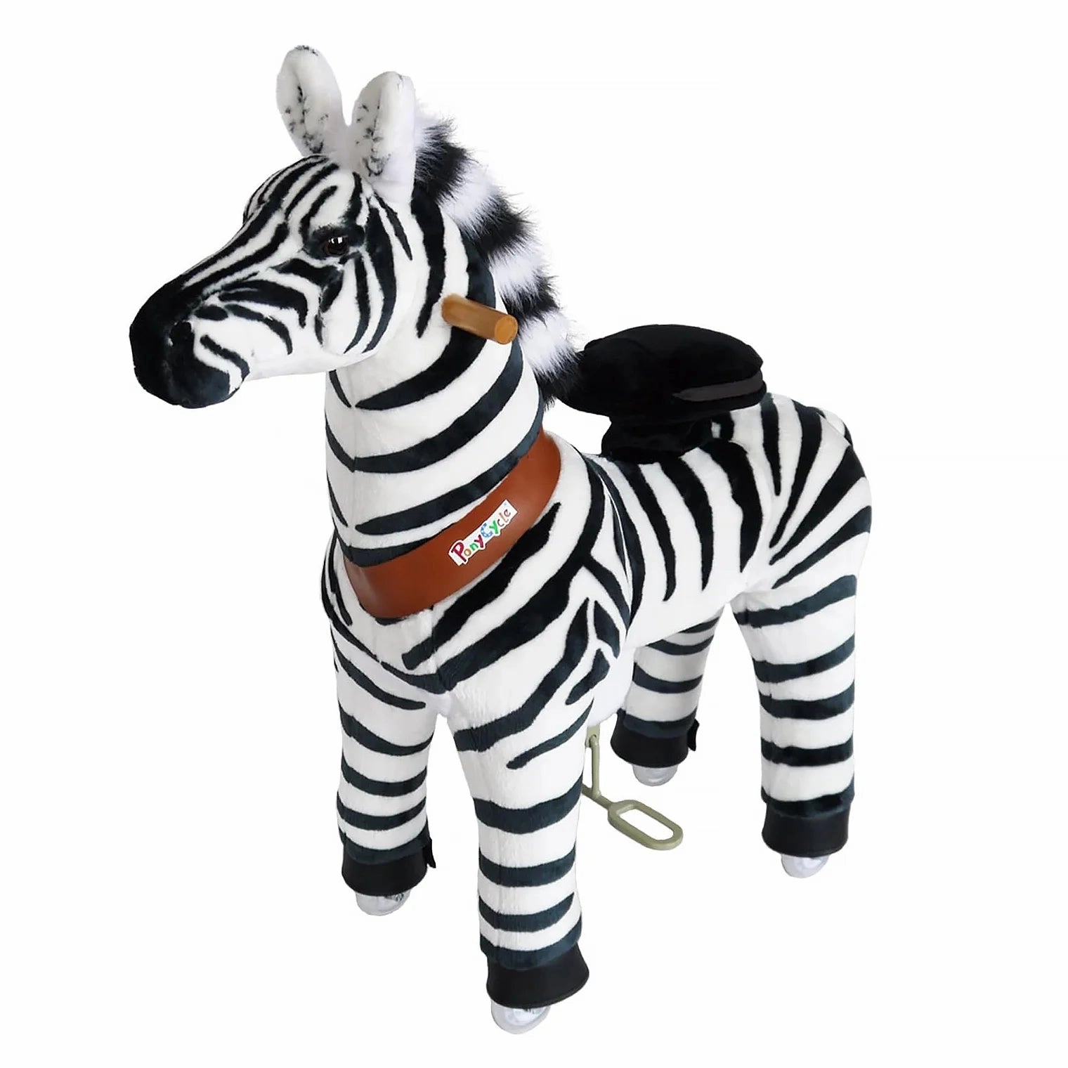 PonyCycle Mechanically Walking Ride-On - Zebra - Age 3-5 Years
