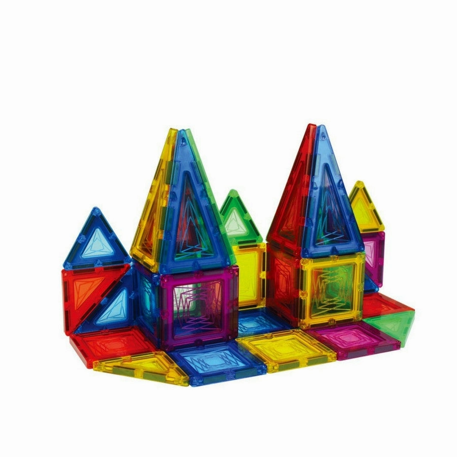 Popular Playthings - MagSnaps 100 Piece Magnetic Tile