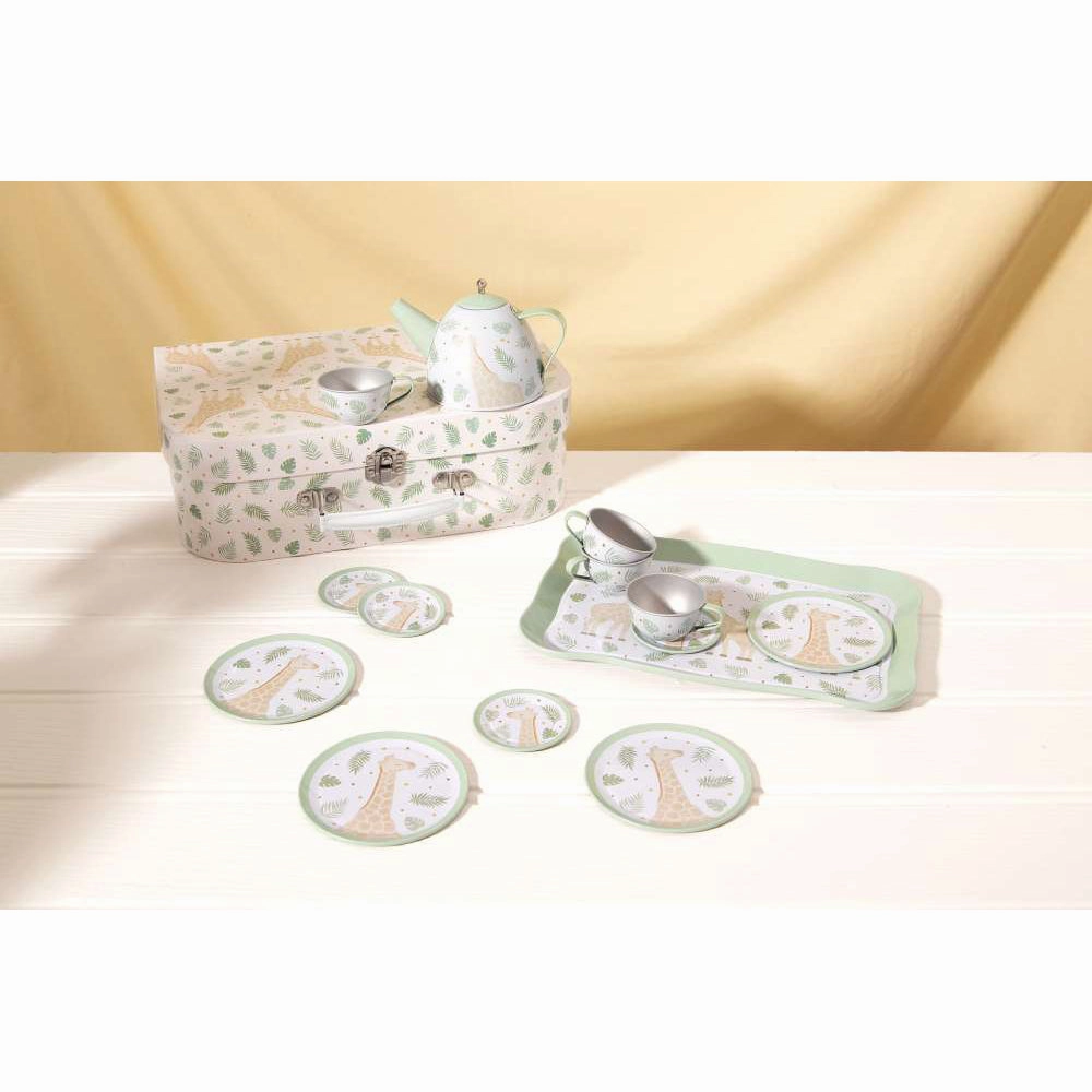 RJB Stone Desert Dino Kids' Tea for Two Set