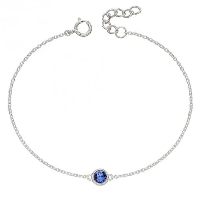 Bracelet en pierre de naissance de septembre avec cristal Swarovski B5292 Beginnings Jewellery