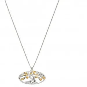 Pendentif Arbre de Vie en Argent et Or P4832 Bijoux Beginnings