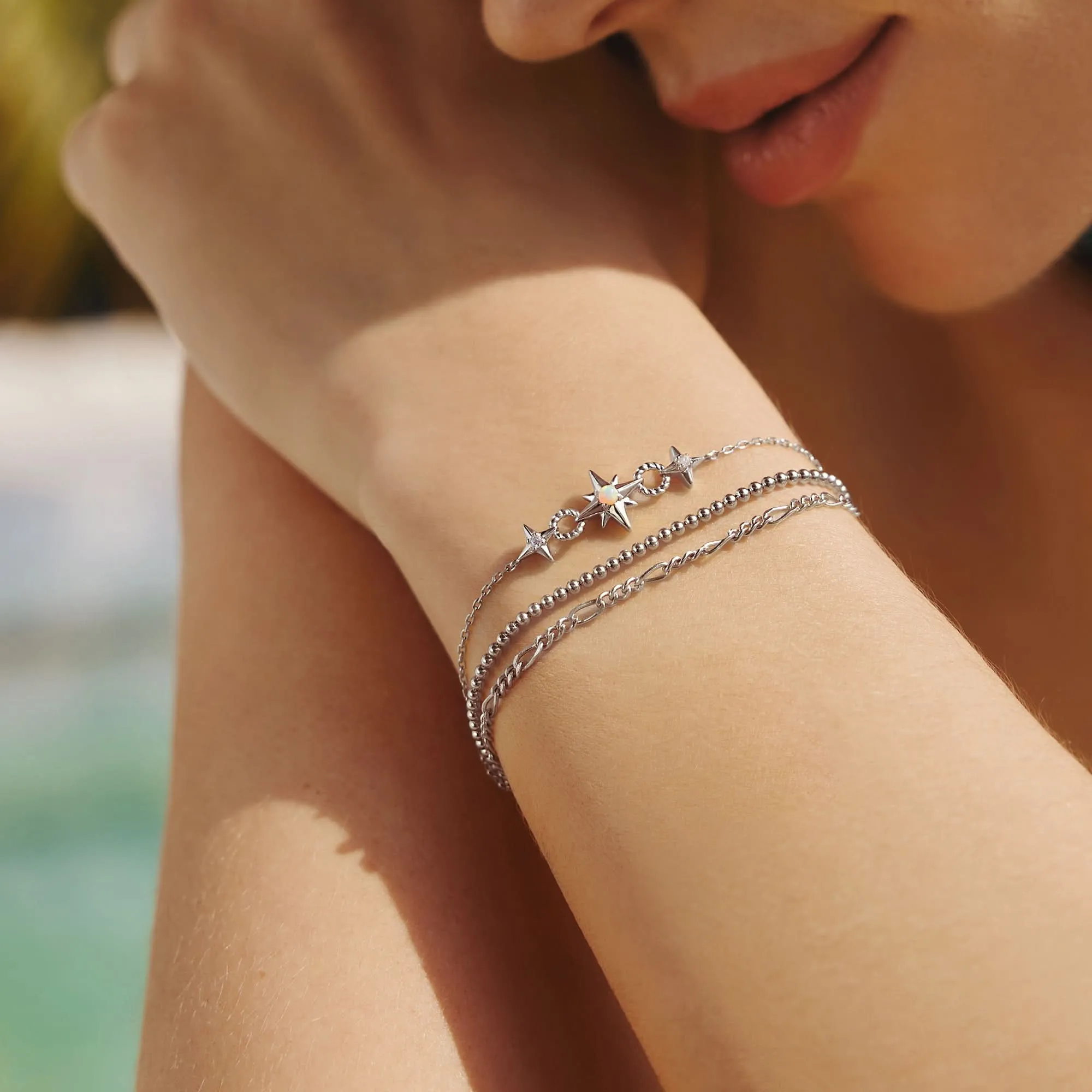 Bracelet Chaîne Curb Filia Argent B063-02H Ania Haie Jewellery