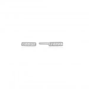 Boucles d'oreilles à clous Silver Glam Bar E037-01H Ania Haie Jewellery