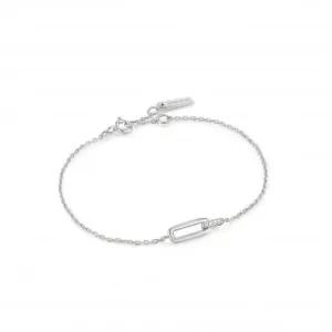 Bracelet Entrelacé Silver Glam B037-01H Bijoux Ania Haie