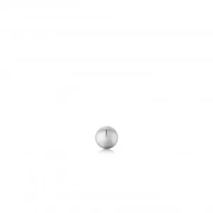 Boucle d'oreille simple Barbell Sphère Mini Argent E035-01H Ania Haie Jewellery