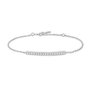 Bracelet Bar Pavé Argent B062-02H Ania Haie Jewellery