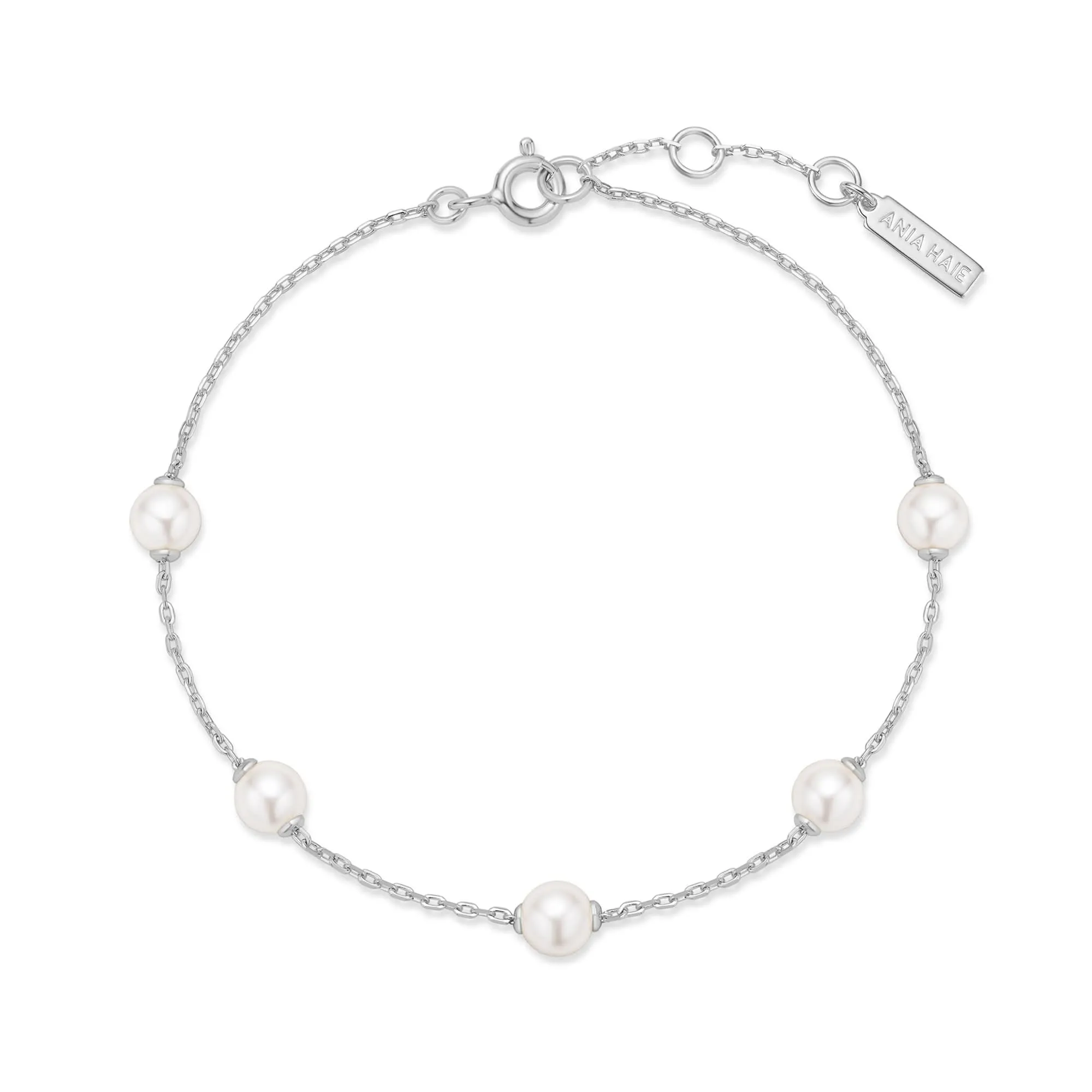 Bracelet Station Perle d'Argent B065-01H Ania Haie Bijoux