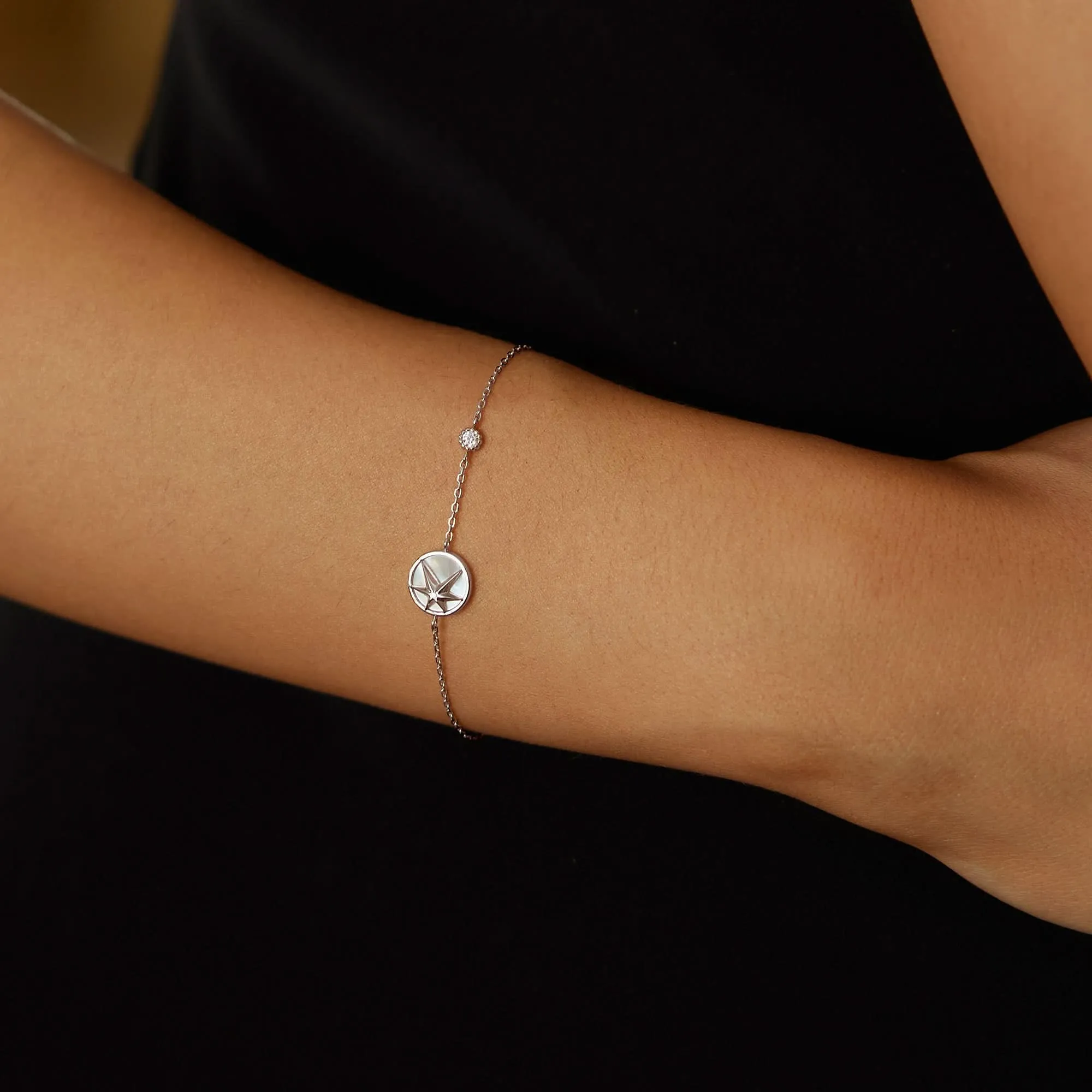 Bracelet en nacre Silver Star B065-02H Ania Haie Jewellery
