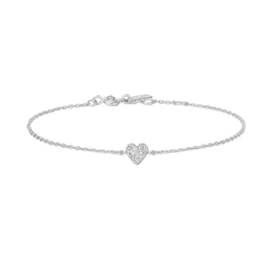 Bracelet Pavé Silver Sweetheart B064-01H Ania Haie Jewellery