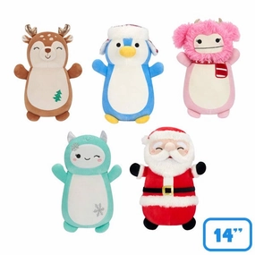 Squishmallows HugMees Puff the Penguin Christmas Plush 35cm