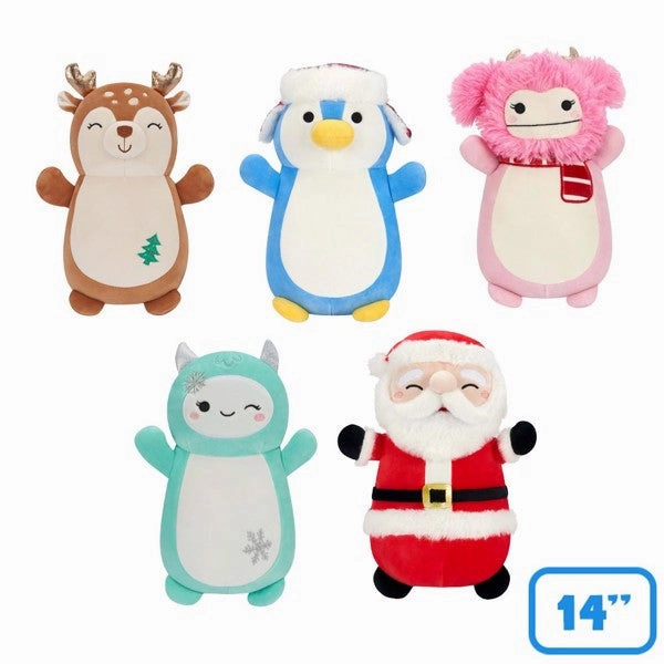 Squishmallows HugMees Puff the Penguin Christmas Plush 35cm