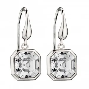 Boucles d'oreilles en cristal Swarovski taille Asscher E5813C - Collection Beginnings