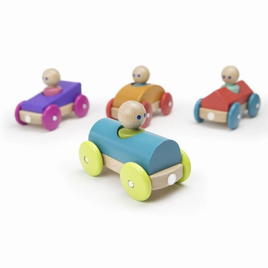 Tegu - Magnetic Racer Wooden Magnetic Blocks