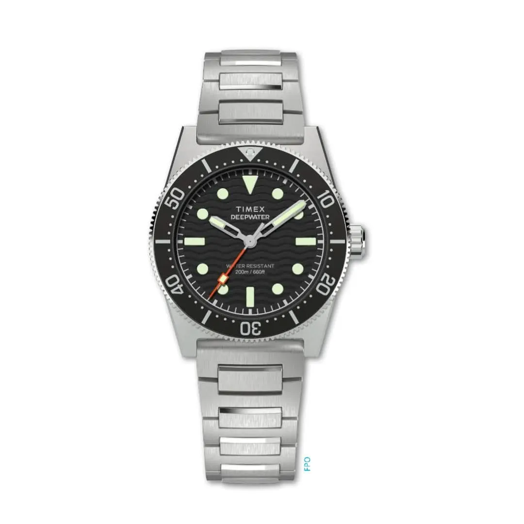 Montre Timex Gents Deep Water Noire TW2W95200