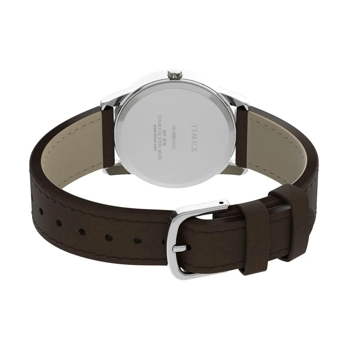 Montre Timex Easy Reader Marron pour Homme T20041