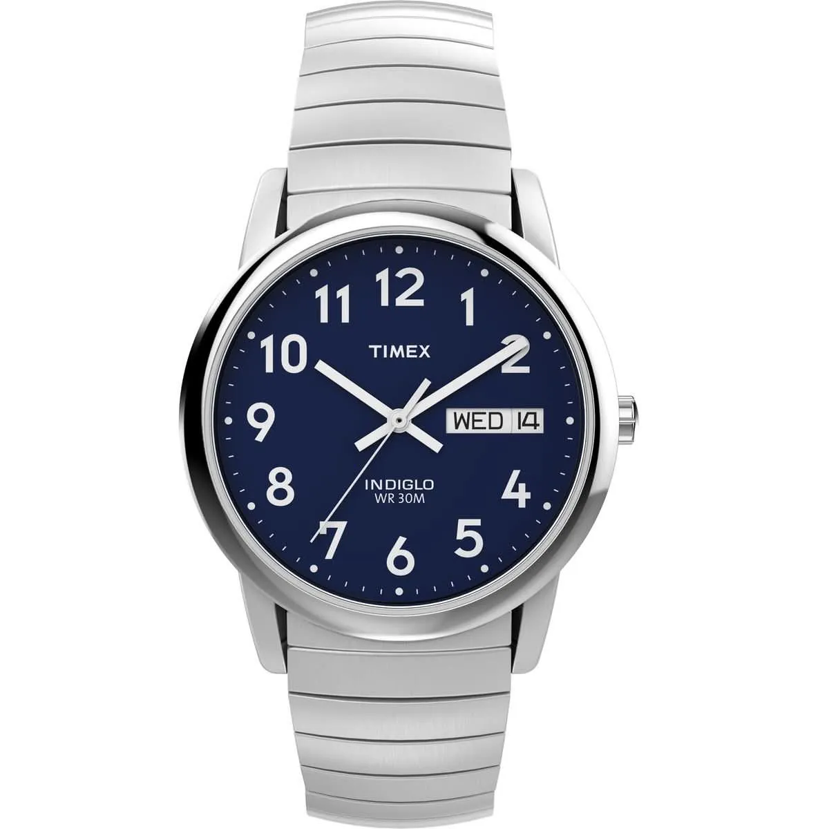 Montre Timex Gents Easy Reader en argent T20031