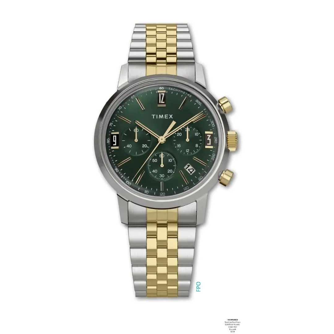 Montre Timex Gents Marlin Verte TW2W60000